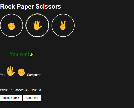 RockPaperScissorsGame